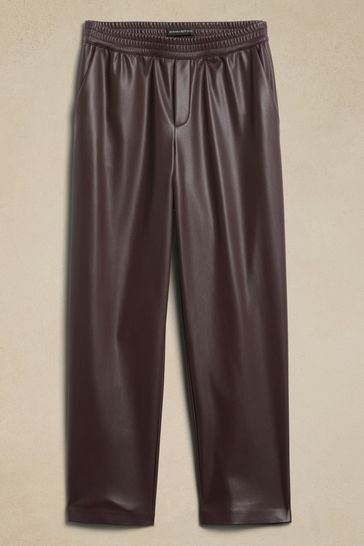 Banana republic 2025 vegan leather pants