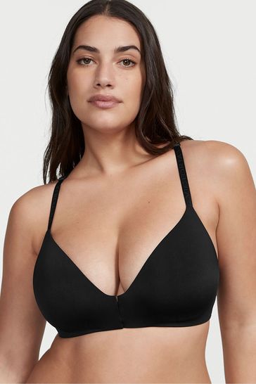 Buy Victoria's Secret Black In Full Bloom Smooth Lightly Lined Non Wired Nursing  Bra from Next Luxembourg