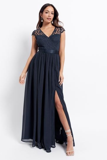 Blue lace 2025 top dress