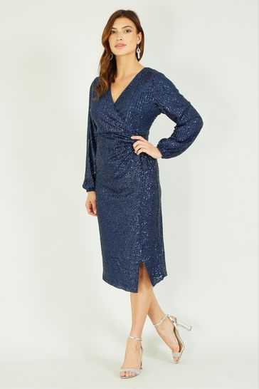 Yumi navy deals dress