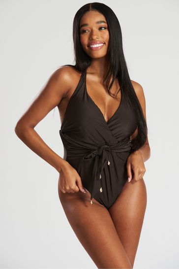 Wrap swimsuit sale