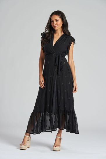 Next black store midi dress