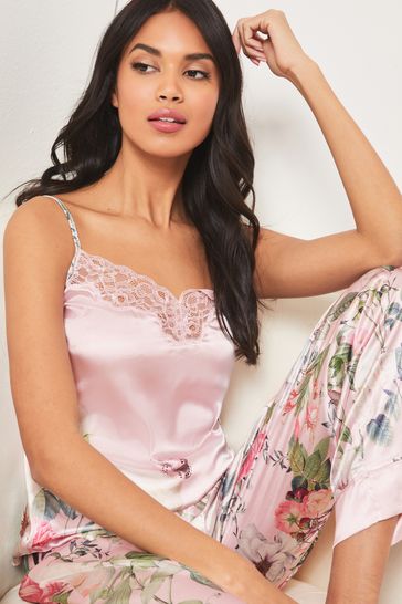 Lipsy satin sale cami top