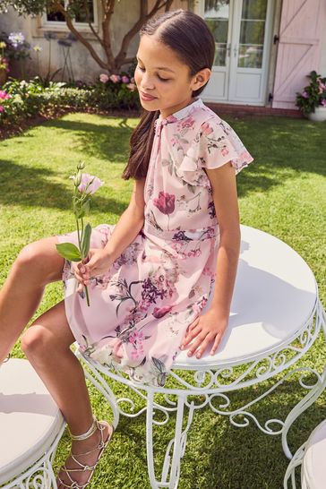 Lipsy chiffon dress 2025