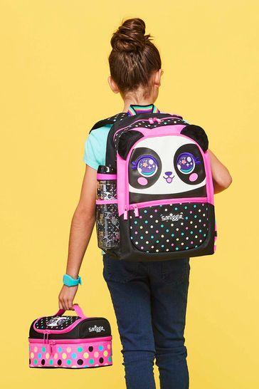 Panda shop backpack smiggle