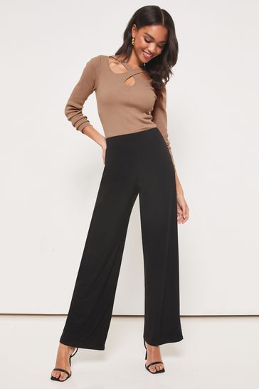 Next petite black trousers discount