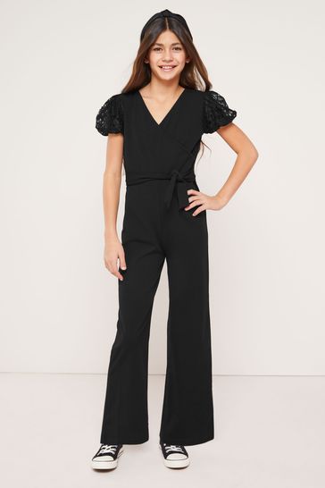 Lipsy wrap sales jumpsuit
