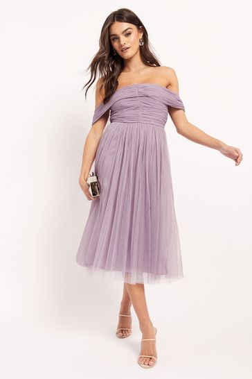 Coast maddie tulle midi dress clearance