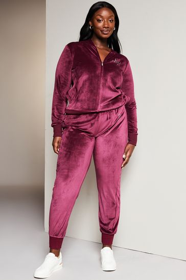 Lipsy velour on sale joggers