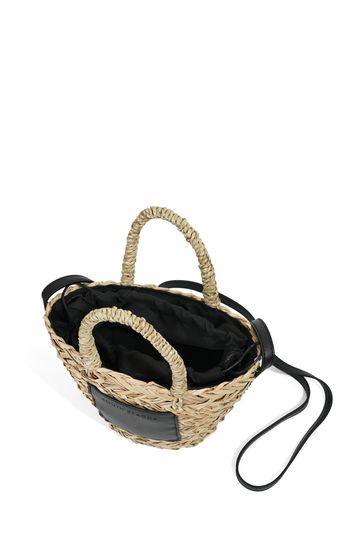 Black wicker bag outlet