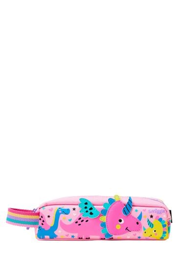 Smiggle Pink Up & Down Character Pencil Case