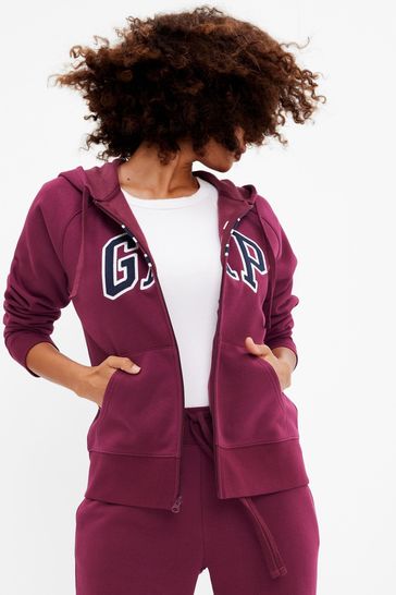 Gap maroon hoodie hot sale
