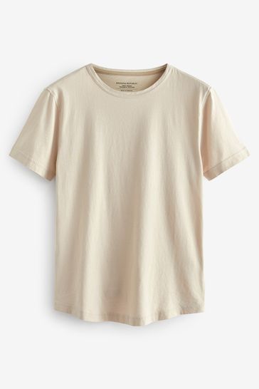 Buy Banana Republic Beige Soft Wash T Shirt from Next Luxembourg