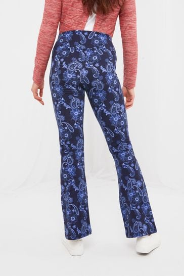 Funky Navy Floral Flare Trouser  Joe Browns  SilkFred