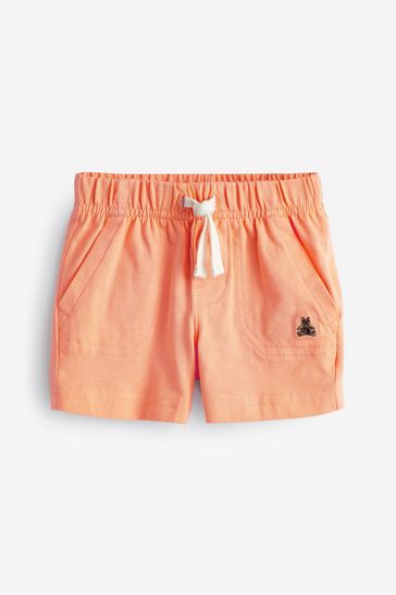 Gap Orange Pull On Cotton Shorts - Baby