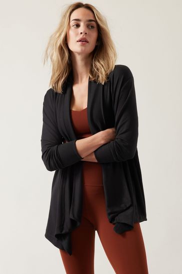 Athleta black cardigan discount