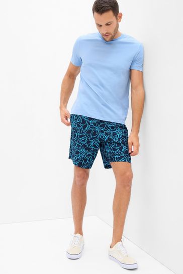 Buy Gap Blue Print Swim Trunks from Next Ireland