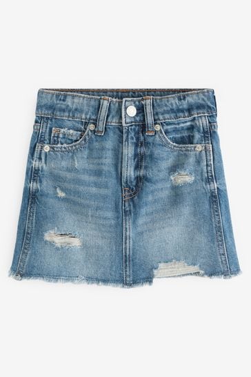 Gap blue top jean skirts