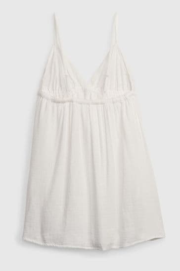 H&m tie front dress discount