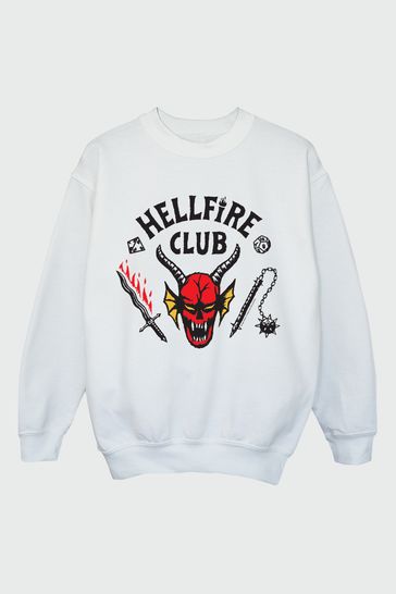 Stranger things sale white hoodie