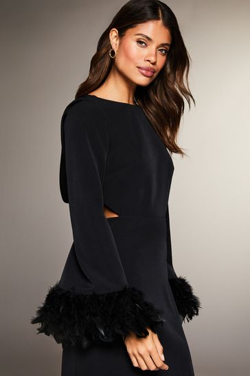 Lipsy sales backless dress