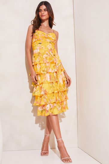 Next lipsy sale yellow dress