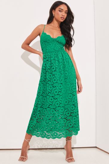 Strappy 2025 lace dress