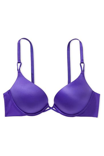 Buy Victoria's Secret Purple Shock Smooth Add 2 Cups Push Up Bombshell Bra  from Next Luxembourg