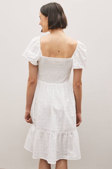 Midi cap new arrivals sleeve dress gap