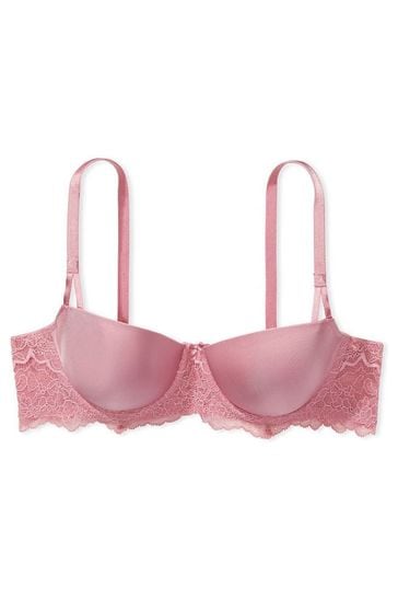 Buy Victoria's Secret Dusk Mauve Pink Smooth Unlined Balcony Bra