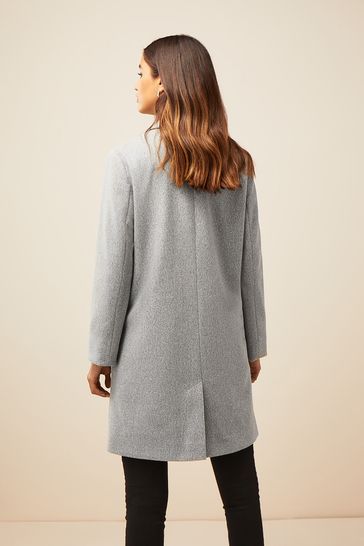 Next grey outlet cardigan coat