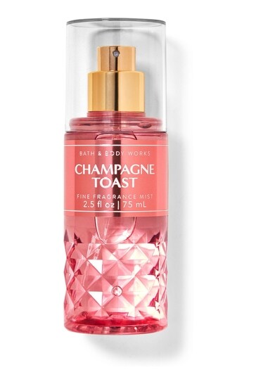Bath & Body Works Champagne Toast Travel Size Fine Fragrance Mist 2.5 fl oz / 75 mL