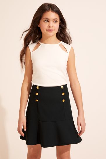 Black skirt for little girl hot sale
