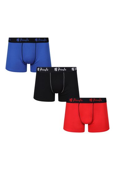 Pringle Red Contrast Piping Classic Trunk
