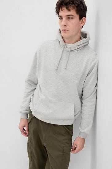 Gap Light Grey Drawstring Hoodie