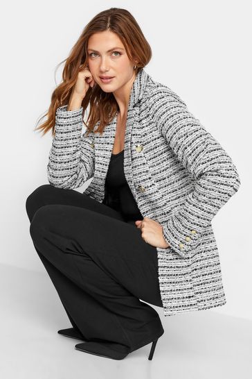 Buy Long Tall Sally Black Boucle Blazer from Next Ireland