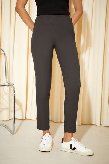 Friends Like These Charcoal Grey Sculpting Stretch Trousers