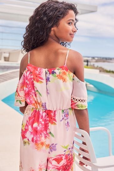 Lipsy cold shoulder jumpsuit store
