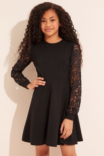 Black skater shop girl dress