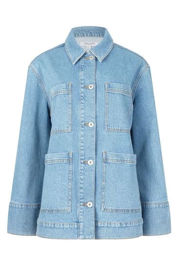 Blue online cargo jacket