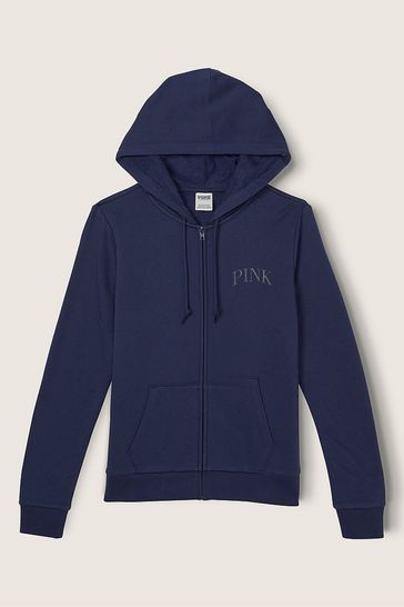 Blue victoria secret hoodie on sale