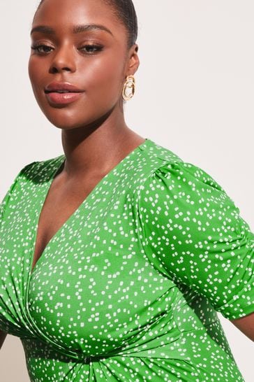 Polka dot dress lipsy online