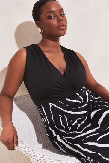 Lipsy printed cheap maxi dress