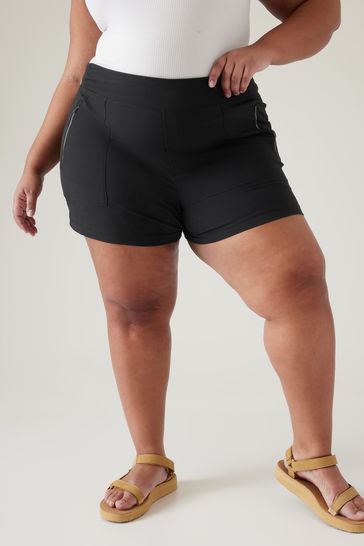Athleta clearance black shorts
