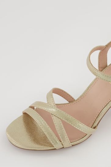 Buy Office Gold Moonstone Two Part Block Heels from Next Luxembourg