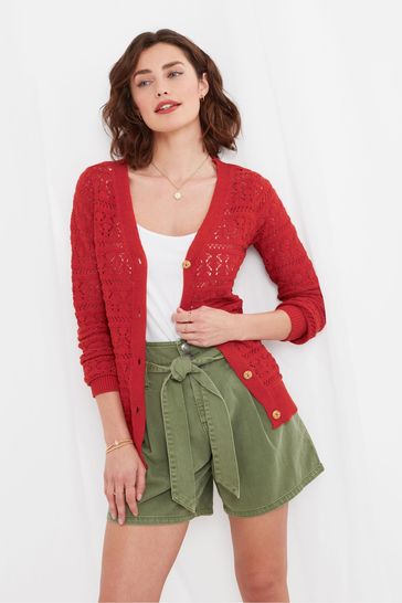 Joe Browns Red Earth and Fire Cardigan