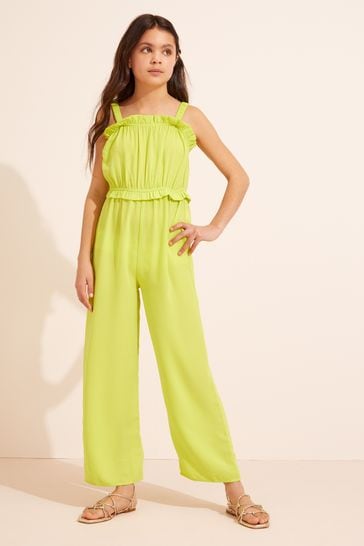 Lipsy girl hotsell frill jumpsuit