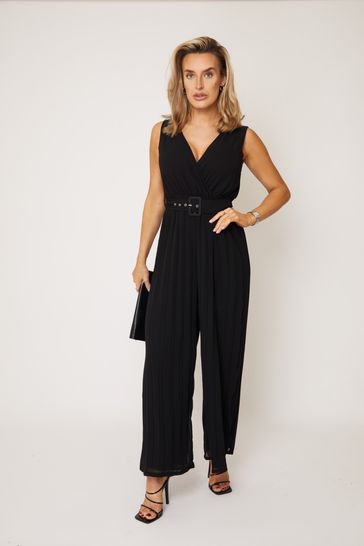 Petite sleeveless hotsell jumpsuit
