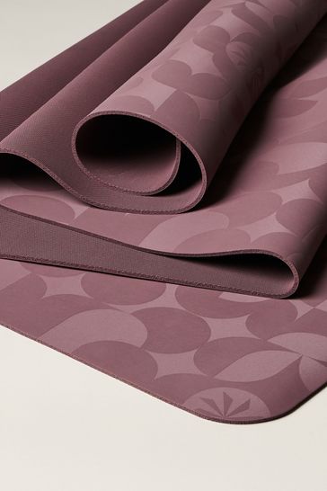 Athleta Purple Plant Based Foam Yoga Mat