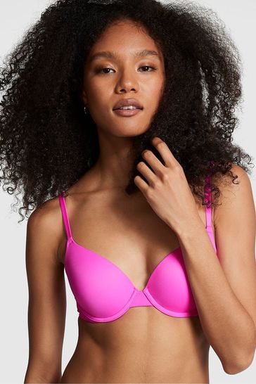 Buy Victoria's Secret PINK Pink Berry Smooth Push Up Bra from Next